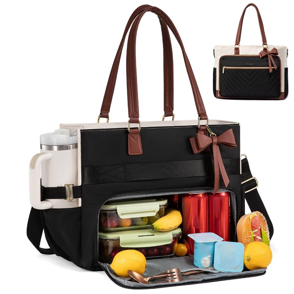 Tote Bag Sublimation - Stylish Large Capacity Insulated Lunch Tote