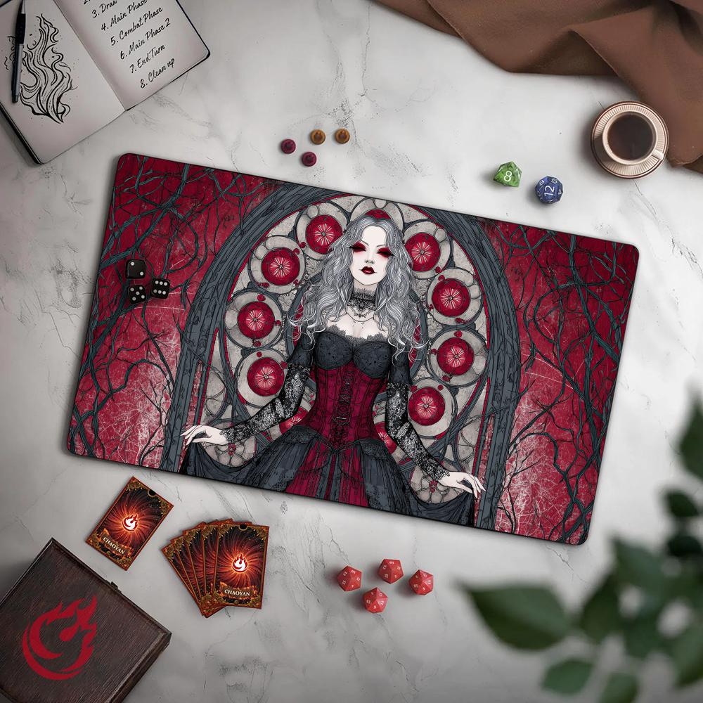 Gothic Female Vampire TCG Play - огляд і ціна Door Mat Blank