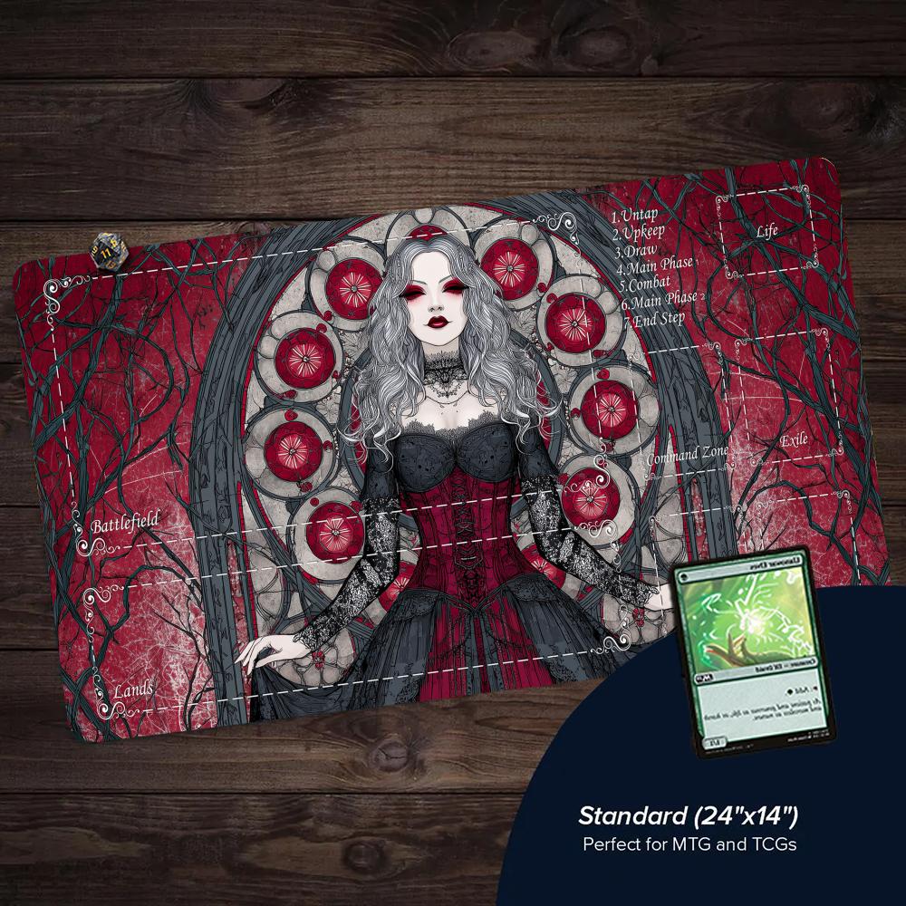 Gothic Female Vampire TCG Play - огляд і ціна Door Mat Blank