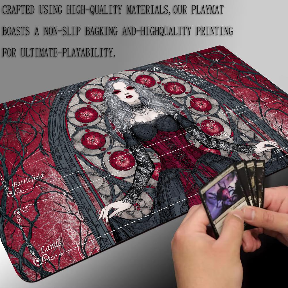 Gothic Female Vampire TCG Play - огляд і ціна Door Mat Blank