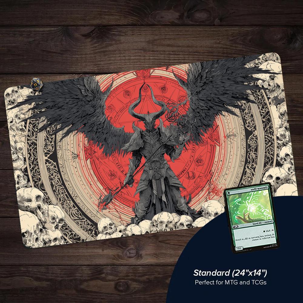 Gothic-style Goat-headed Demon - огляд і ціна Door Mat Blank