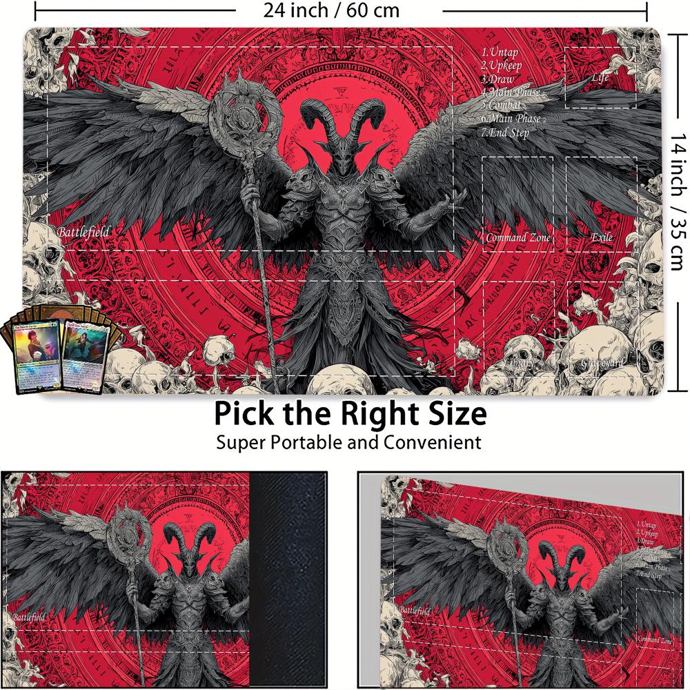 Gothic-style Goat-headed Demon - огляд і ціна Door Mat Blank
