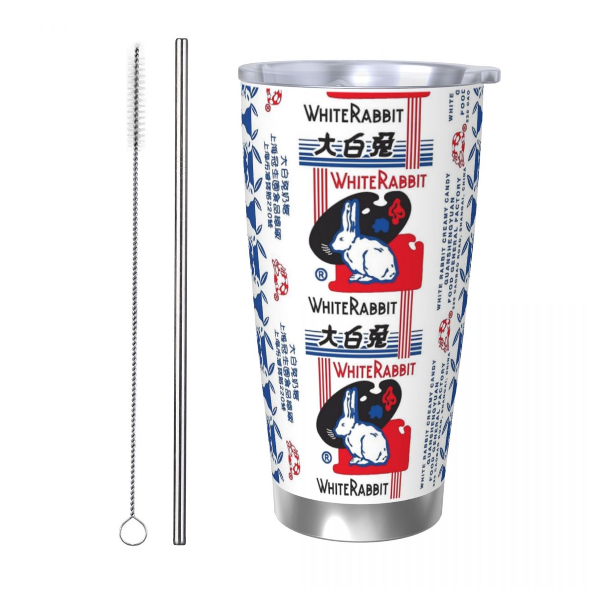 White Rabbit Candy Stainless S - огляд і ціна Tumbler 20Oz White