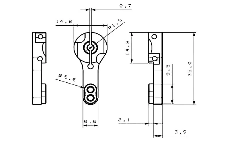 NEEBRC 25T RC Servo Horn Alumi - огляд і ціна Metal Photo Panel